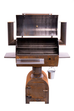 GrillSymbol Smoky Beast Corten BBQ Smoker & Smoker Grill