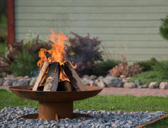 GrillSymbol Corten Steel Fire Pit Chiaro 67 cm