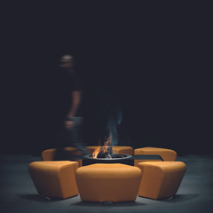 GlammFire Circus Firepit with Seating