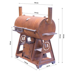 GrillSymbol BBQ Smoker Smoky Beast XL