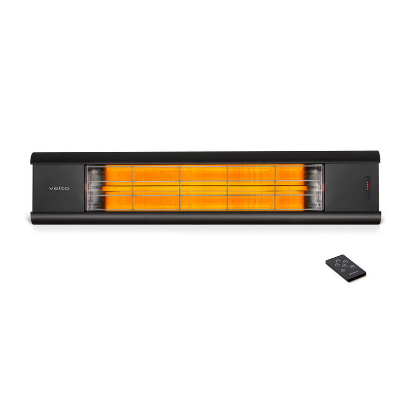 Veito Aero S 2500W Waterproof Wall and Ceiling Mounted Patio Heater