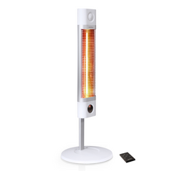 VEITO CH1800RE WHITE FREE STANDING Carbon Infrared Heater