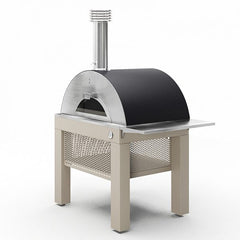 Fontana Riviera Wood Pizza Oven Including Trolley