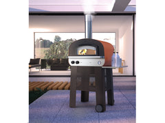 Fontana Piero Gas & Wood Fire Oven with Trolley